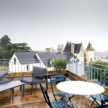 Grand Gite Terrasse Vue Loire Et Chateau D'Ancenis Buitenkant foto